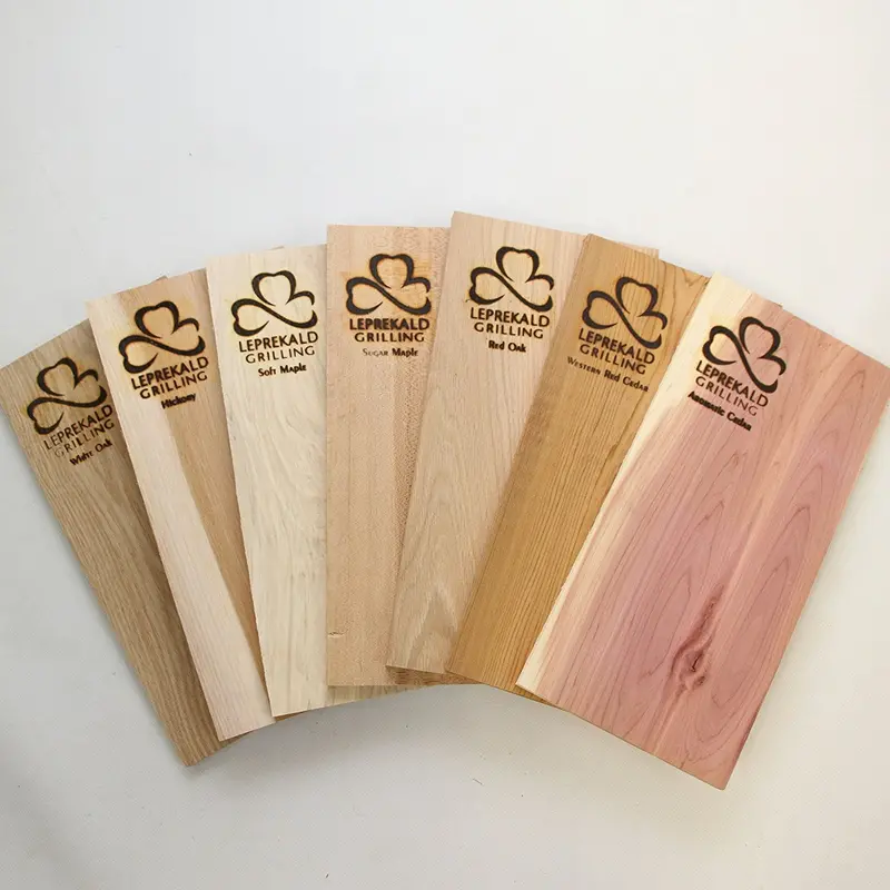 Upper Midwest Timber Grilling Plank Variety Pack – Reusable Wood Planks In 7 Flavors (7" X 15" X 0.5") 1