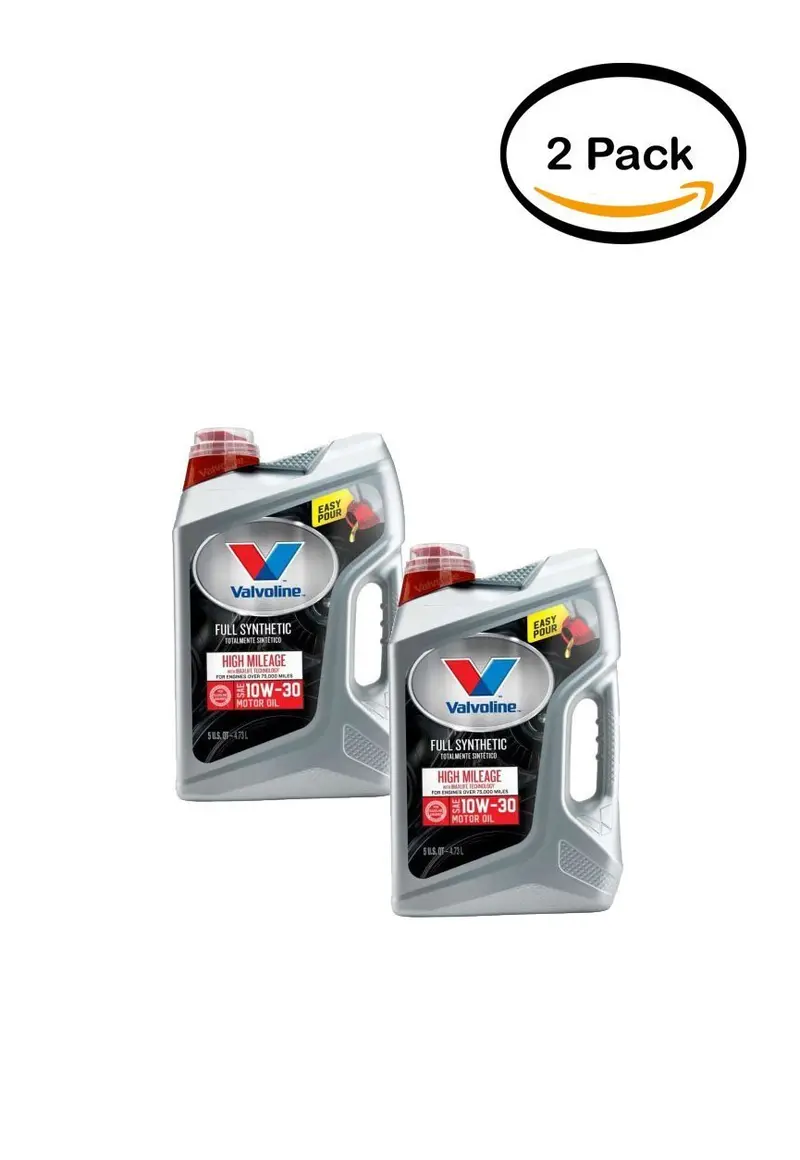 Valvoline Full Synthetic Motor Oil 10W-30 – Maxlife Technology, 5-Quart Bottle (2-Pack) 1