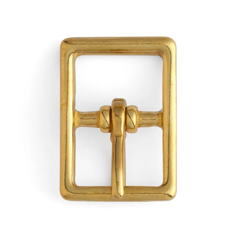 Vintage-Style #121 Brass Halter Buckle 3