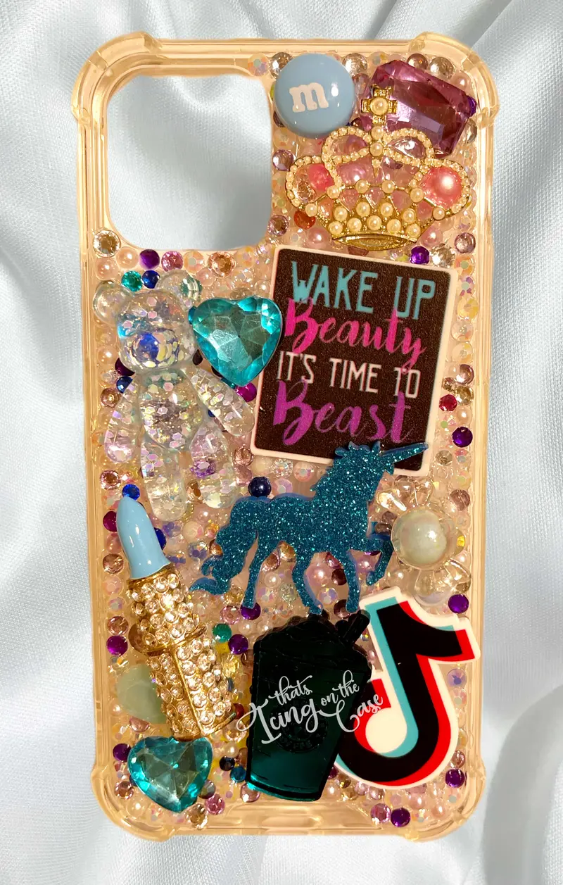 Wake Up Beauty & Tiktok – On-Demand Snap-On Iphone 12 / 12 Pro Case With Shockproof Bumpers 1