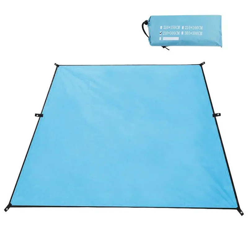 Waterproof Camping Tent Footprint – Durable Groundsheet For Tents, Picnics, And Beach Use (82.7" X 118.1") 1