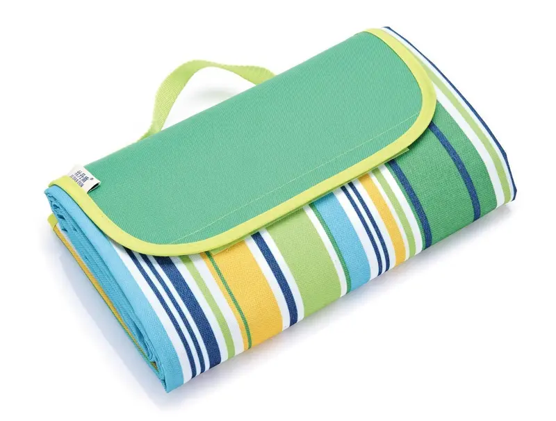 Waterproof Picnic Blanket – Portable Beach & Camping Mat (79" X 57") With Sand-Free Backing 1