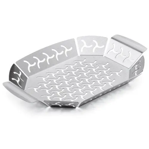 Weber Medium Original Grill Basket – Stainless Steel, Ideal For Vegetables, Shrimp & Small Food Items 1