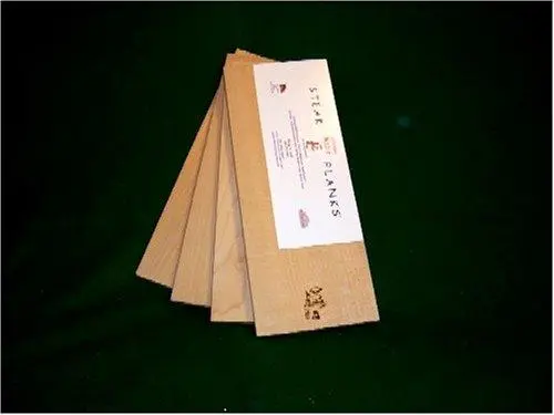 Western Maple Steak Grilling Planks – 6" X 15" X 0.5", Pack Of 4 1
