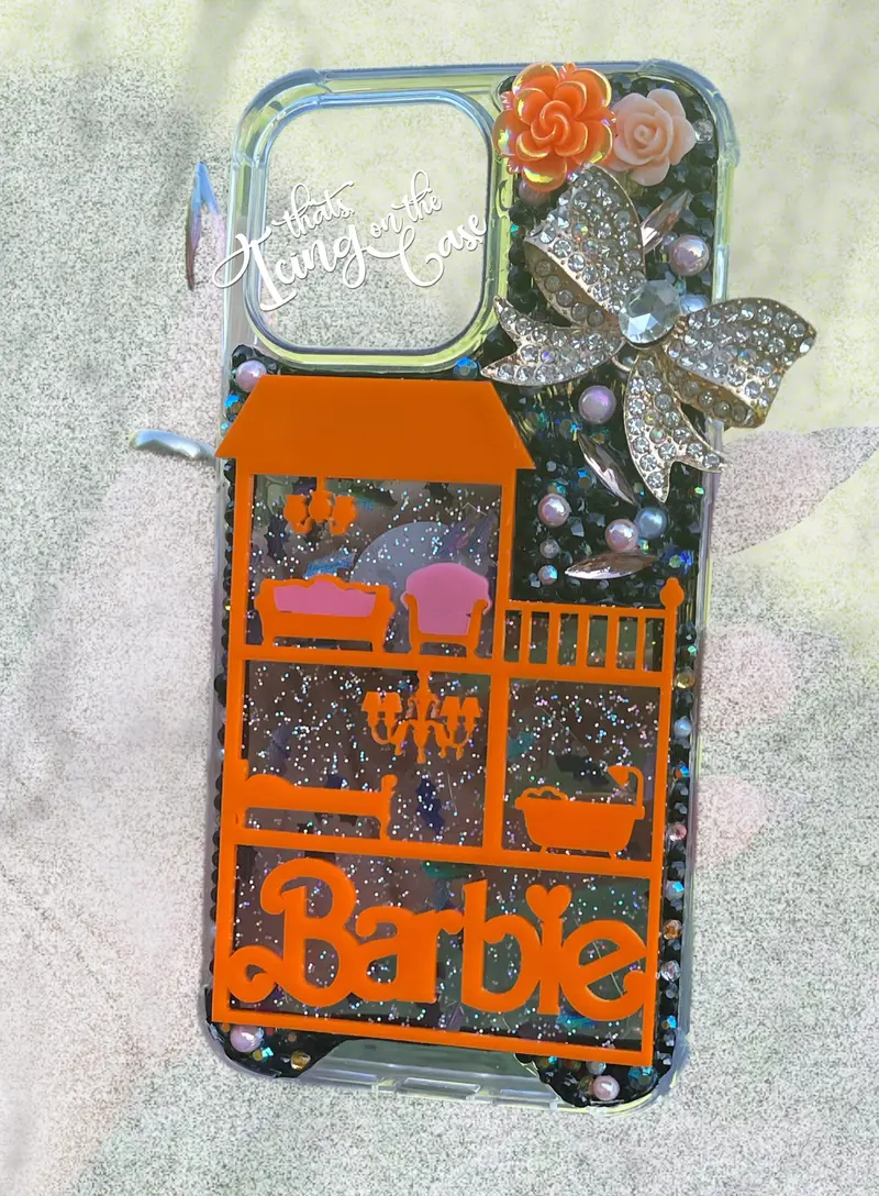‘What A Dollhouse’ Themed Snap Case For Iphone 14 Pro Max With Protective Bumper 1