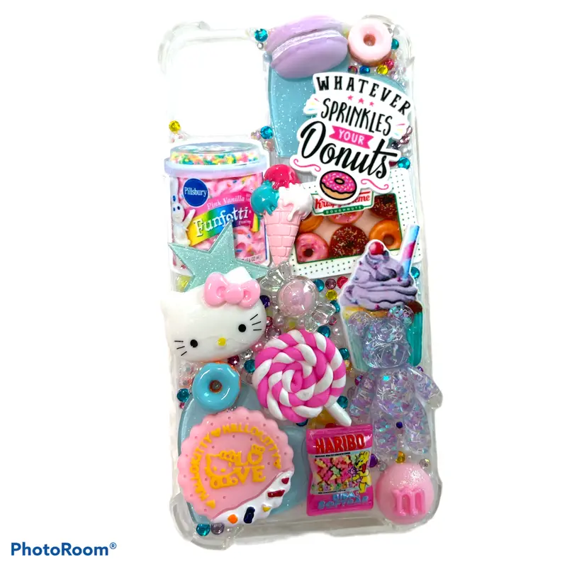 Whimsical Doughnut Sprinkles Iphone 11 Snap-On Case With Reinforced Corner Protection 1