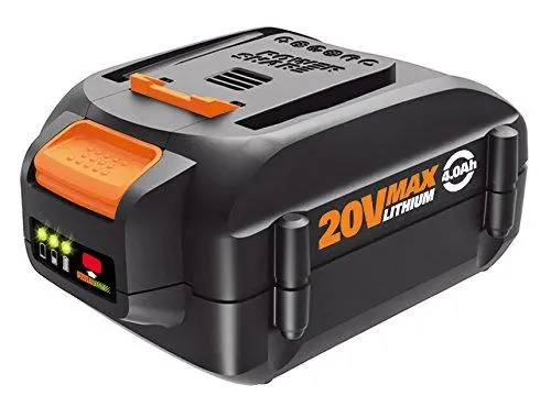 Worx Wa3578 20V Lithium-Ion Battery – 4.0Ah High-Capacity Replacement For Worx Power Tools 1