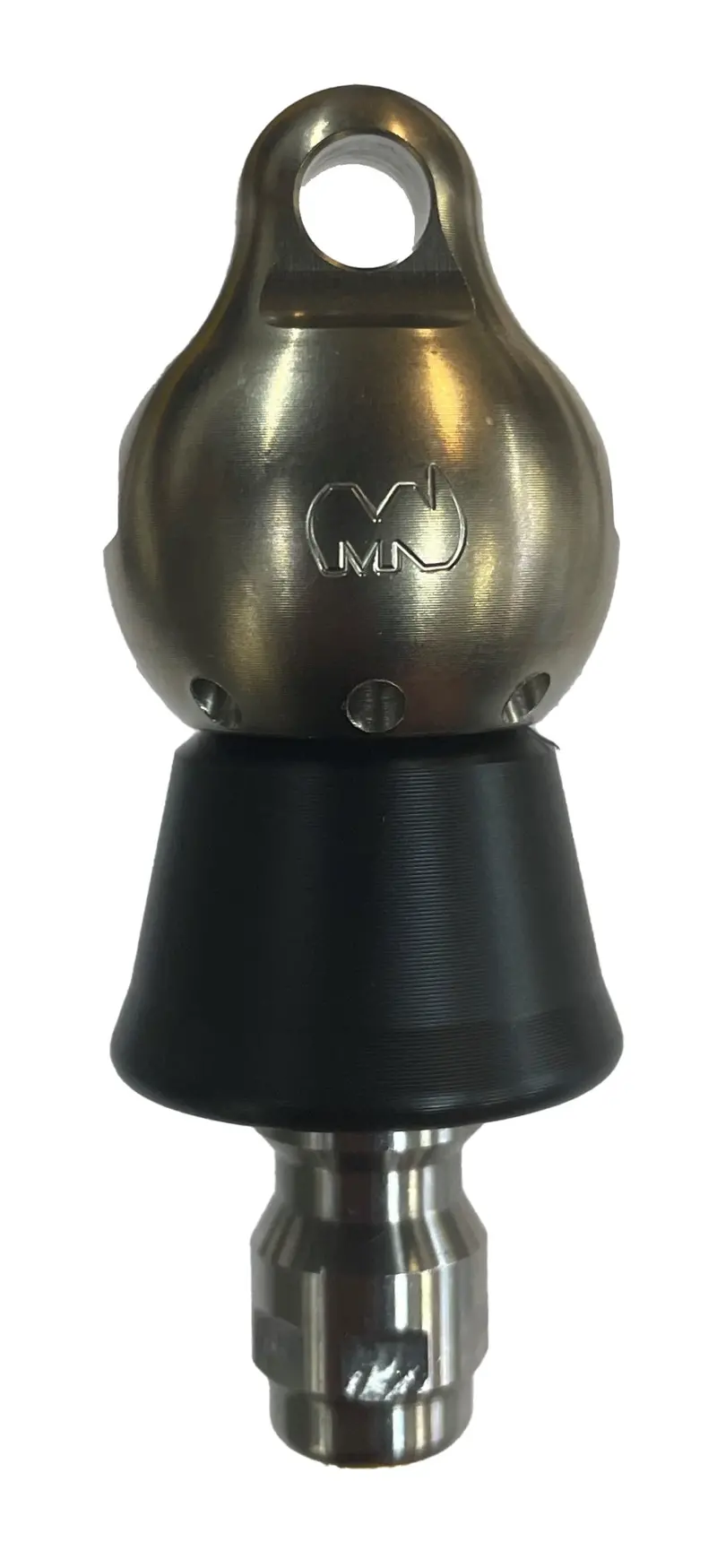 Wrecking Ball Thruster Nozzle – 1/4 Inch With Qr-B Pvc Protective Skirt 1