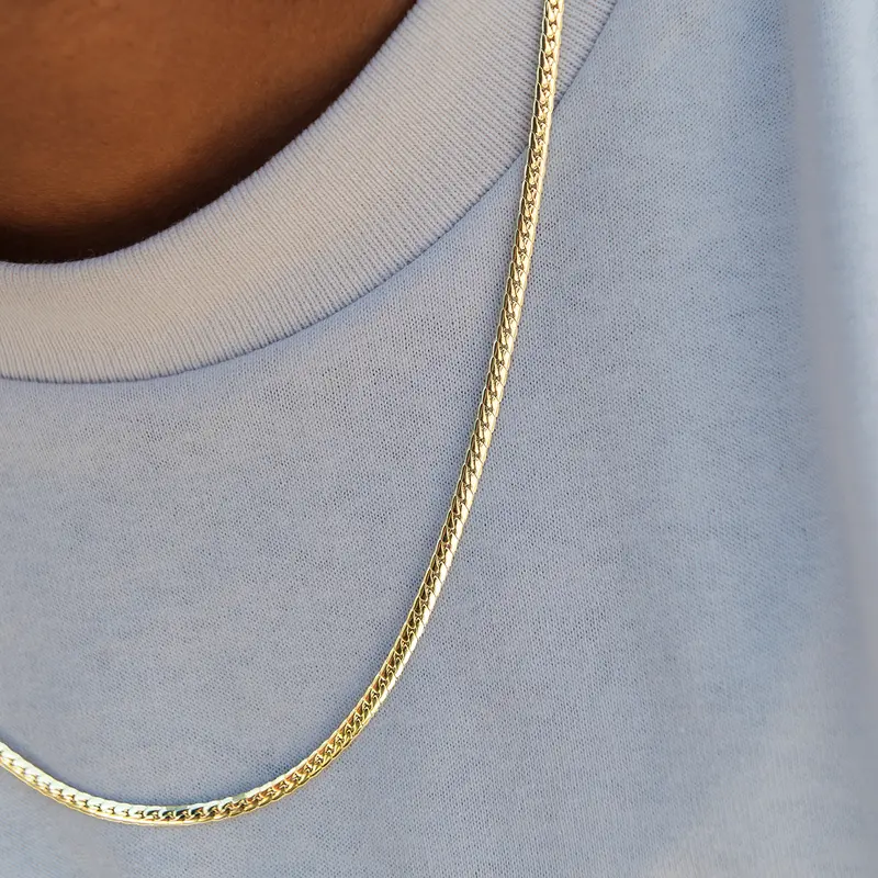 Yellow Gold South Beach Cuban Chain – 3Mm Link 1