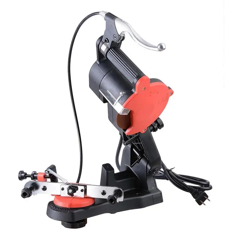 Yescom Electric Chain Saw Sharpener – 4200 Rpm Bench Or Wall-Mount Grinder With Brake Safety Feature 1