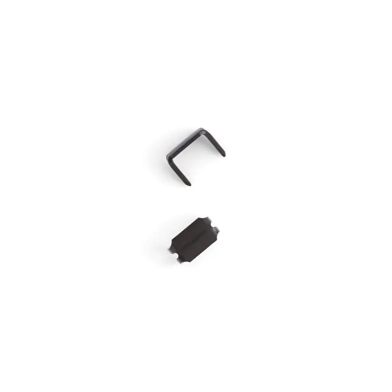 Ykk #5 Black Zipper Bottom Stops – 10-Pack 1