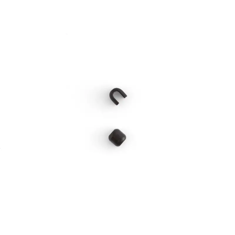 Ykk #5 Black Zipper Top Stops – 10-Piece Hardware Pack 1