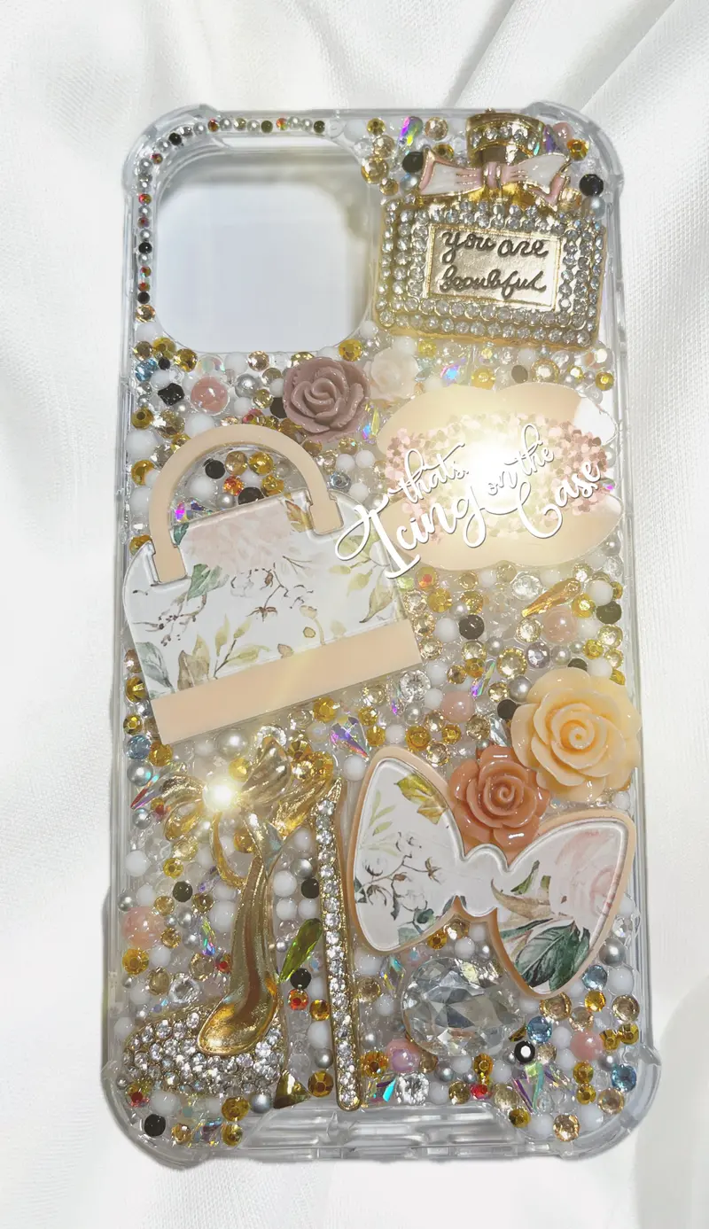 You Are Beautiful & Dainty – Fast-Ship Snap-On Iphone 12 Pro Max Case With Elegant Bumper Frame 1
