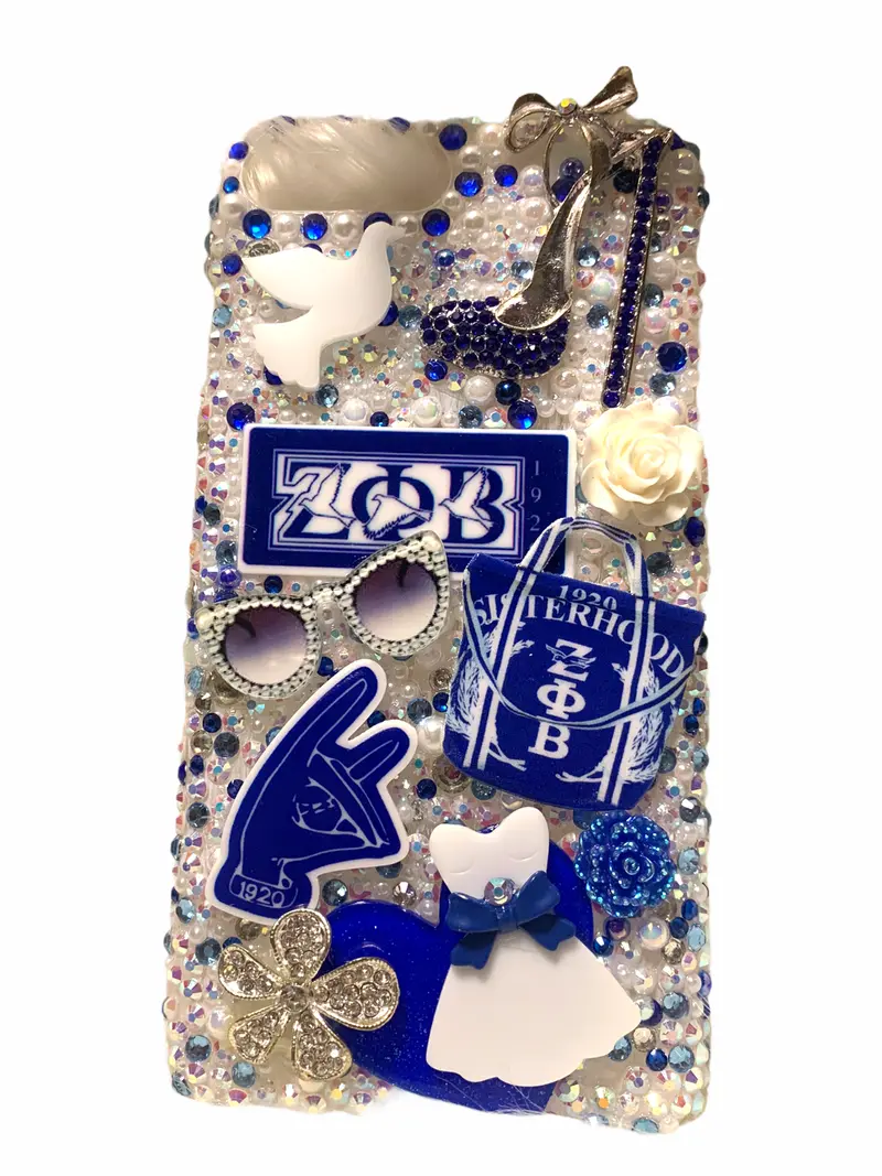 Zeta Greek Letters Snap-On Case – Designed For Iphone 7/8+ 1