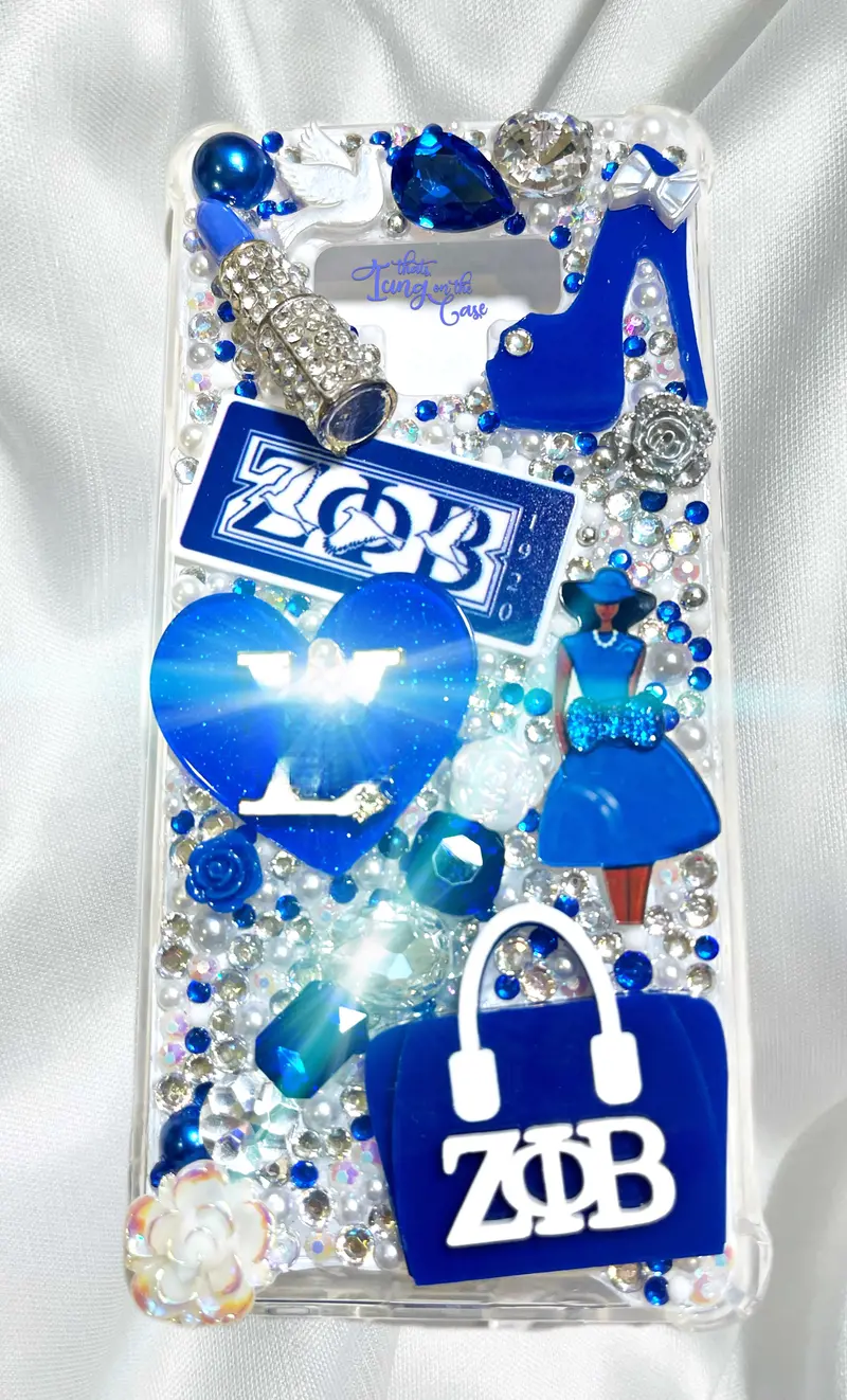 Zeta Phi Beta Inspired Snap-On Samsung Galaxy Note 9 Case – Ready To Ship With Durable Bumper Guard 1