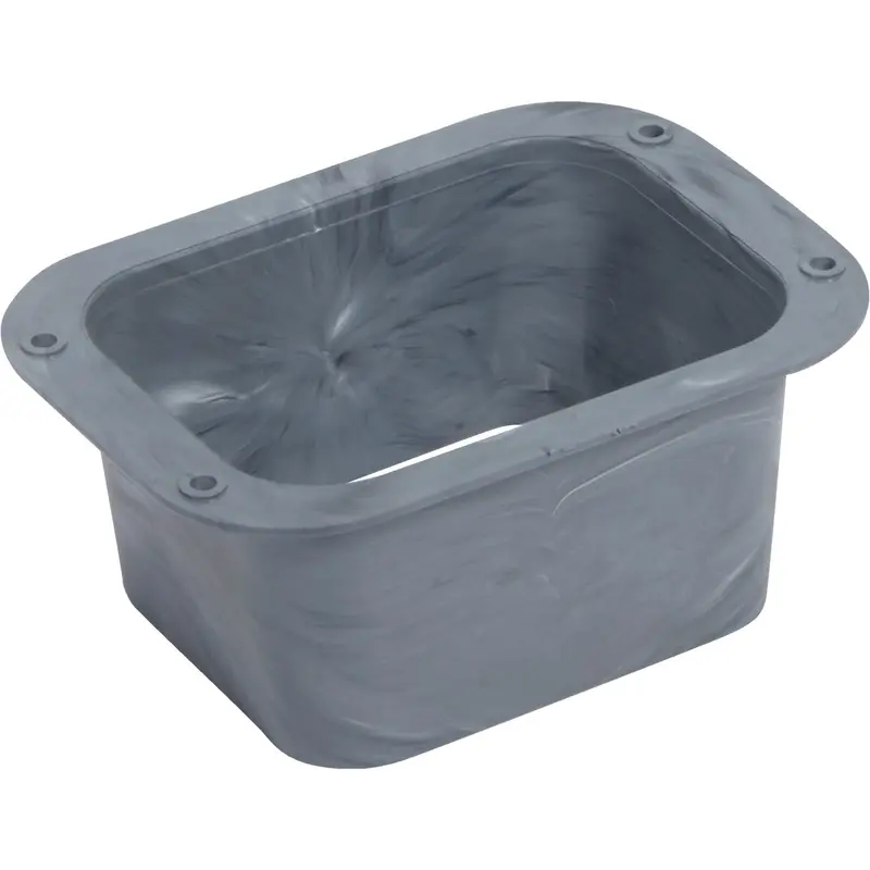 Amerimax K-Style Plastic Downspout Outlet – 2 In X 3 In C-Outlet 1
