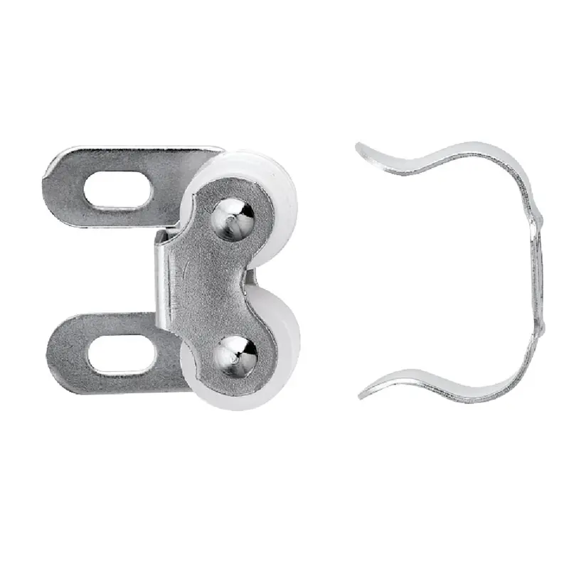 Amerock Nickel-Plated Double Roller Catch For Cabinet Doors 1