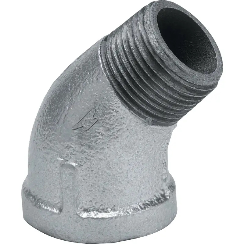Anvil 3/8-Inch Galvanized 45-Degree Street Elbow Fitting (1/8 Bend) 1