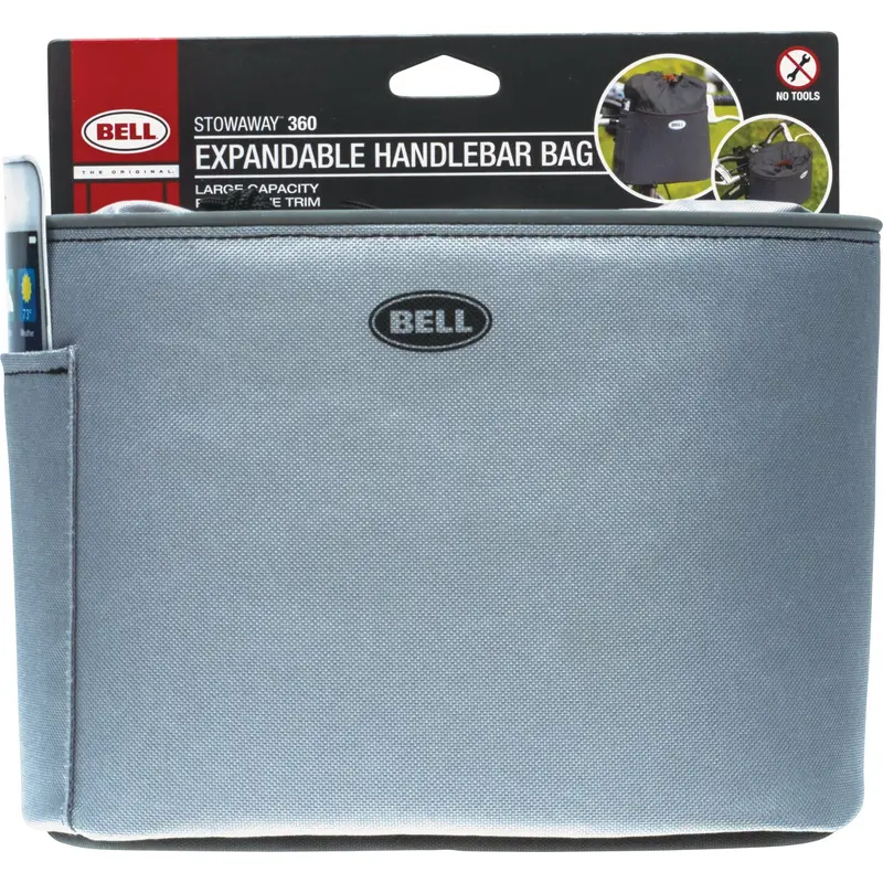 Bell Sports Stowaway 360 Handlebar Bag – 5" W X 6.5" H X 8.5" L Bicycle Accessory 1