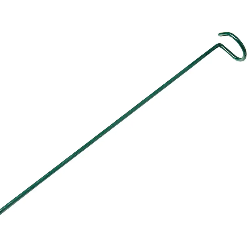 Best Garden Steel Plant Support Stake – 24-Inch Tall Green Reinforcement Rod 1
