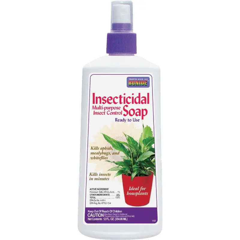Bonide Ready-To-Use Insecticidal Soap – 12 Oz Pump Spray For Gentle, Effective Pest Control 1