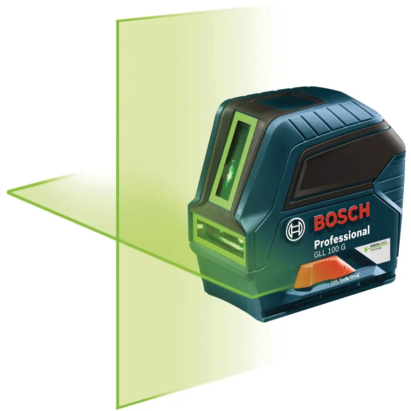 Bosch Self-Leveling Green Cross-Line Laser Level – 100-Foot Range 1