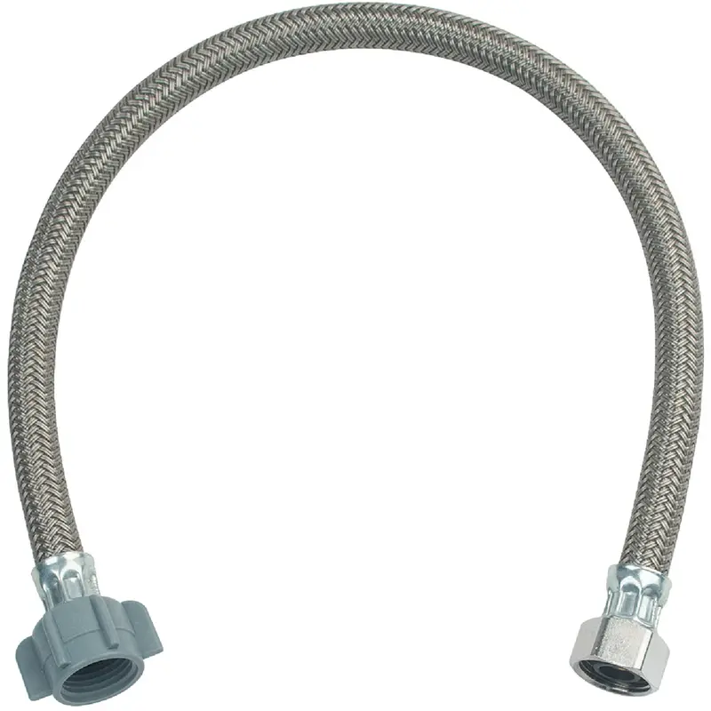 Brasscraft Speedi Plumb Plus Polymer Faucet Supply Line — 1/2" F × 1/2" F × 20" L 1