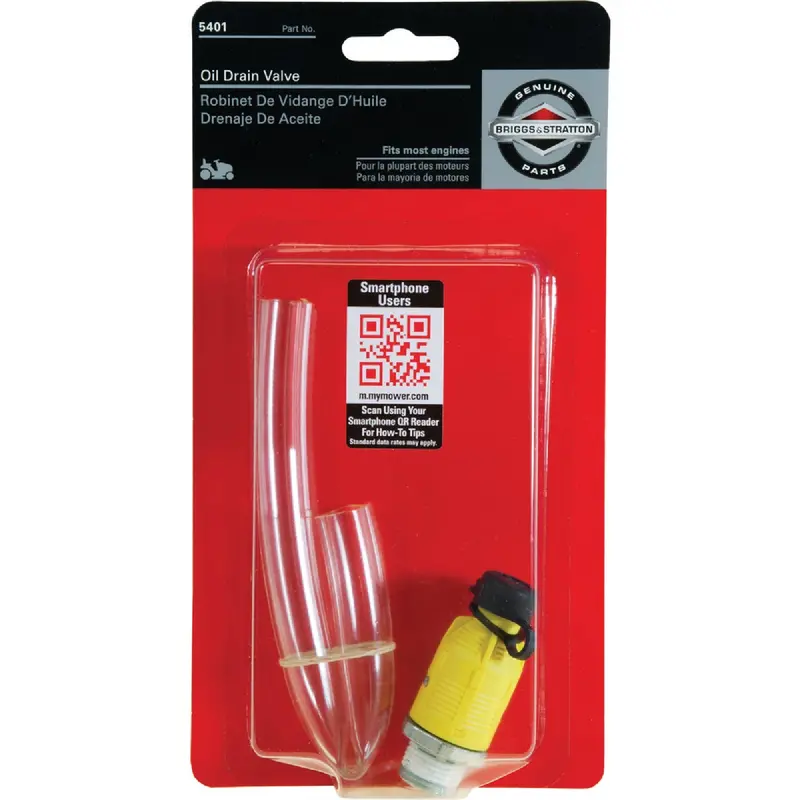Briggs & Stratton Oil Drain Valve – Easy-Install Engine Oil Drain Adapter For Small Engines 1