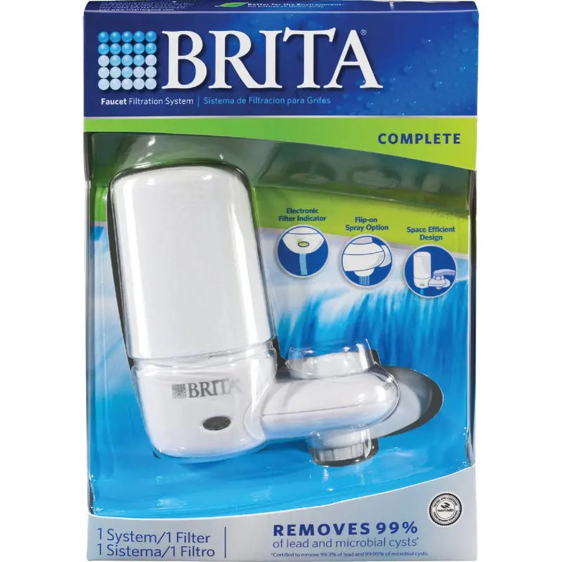 Brita On Tap Faucet-Mount Water Filtration System – Instant Clean Drinking Water 1