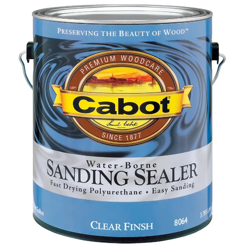 Cabot Water-Based Interior Sanding Sealer – 1-Quart Ready-To-Use Primer For Wood Surfaces 1
