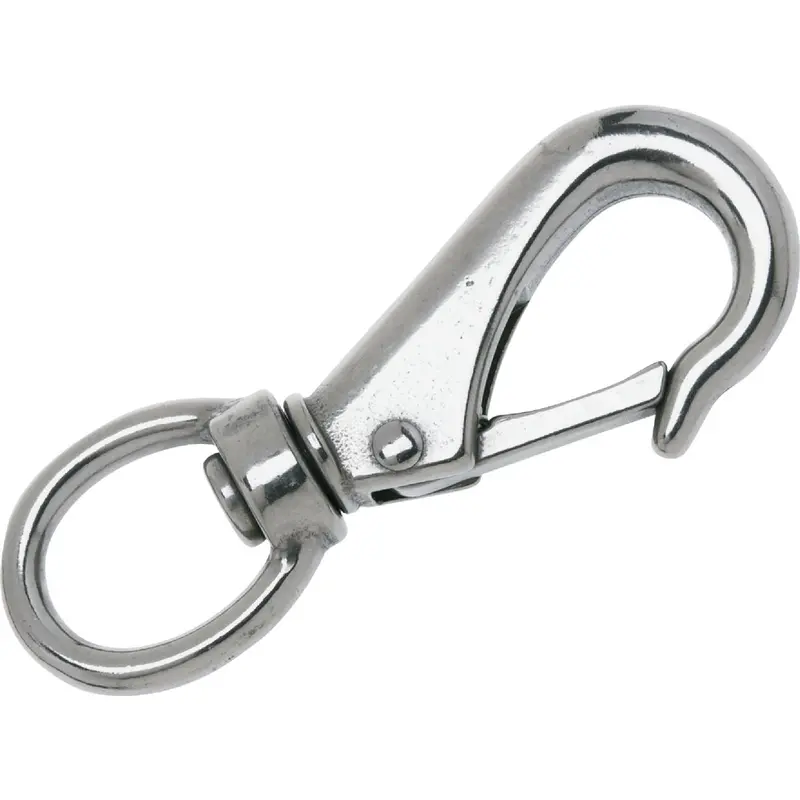 Campbell Quick Swivel Snap Hook – Round Eye, 3-11/16" Size 1