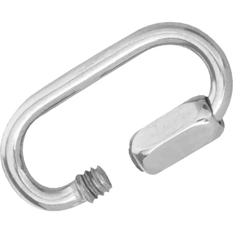 Campbell Stainless Steel Quick Link – 1/8-Inch Polished Cast Design 1