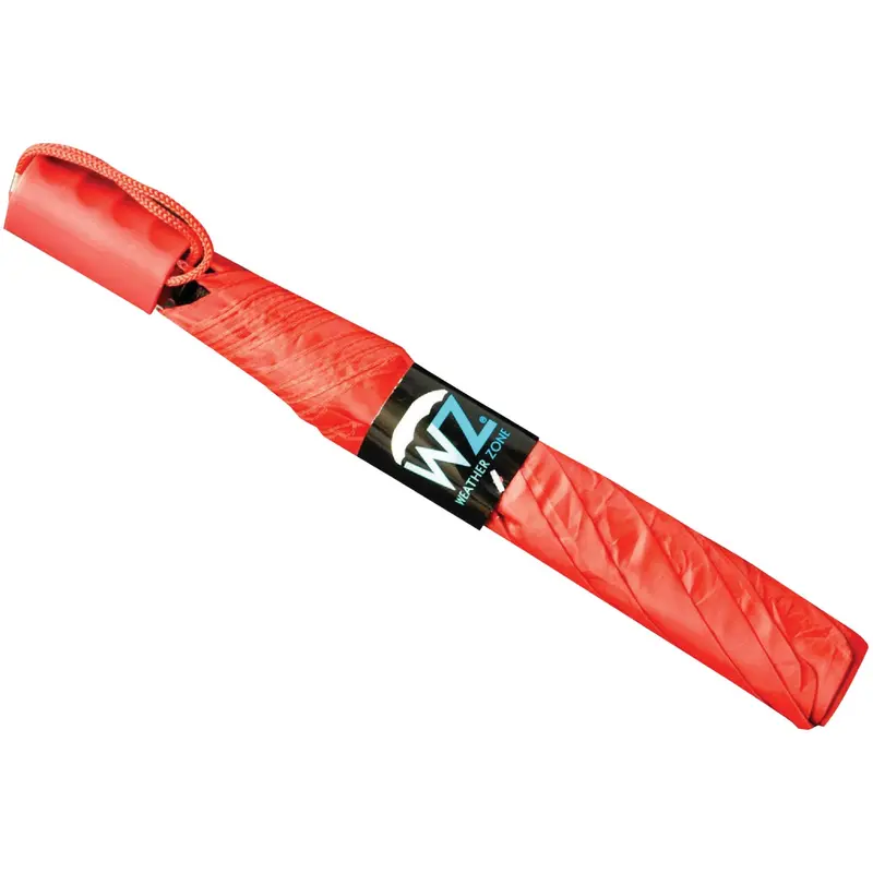 Chaby International 42-Inch Automatic Folding Red Umbrella 1