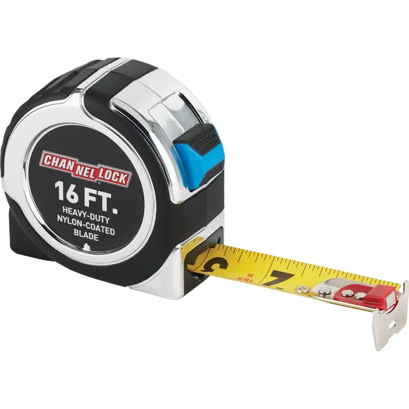 Channellock 16-Foot Professional Grade Tape Measure With Blade Lock 1