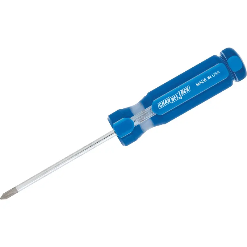 Channellock Professional Phillips Screwdriver – #0 Tip, 2.5" Length, Precision Hand Tool 1