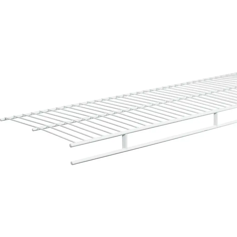 Closetmaid Ventilated Shelf And Rod System – 12-Foot White Contractor Pack (6-Piece) 1