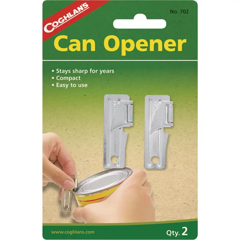Coghlan’S Nickel-Plated Steel Military-Style Can Opener 1