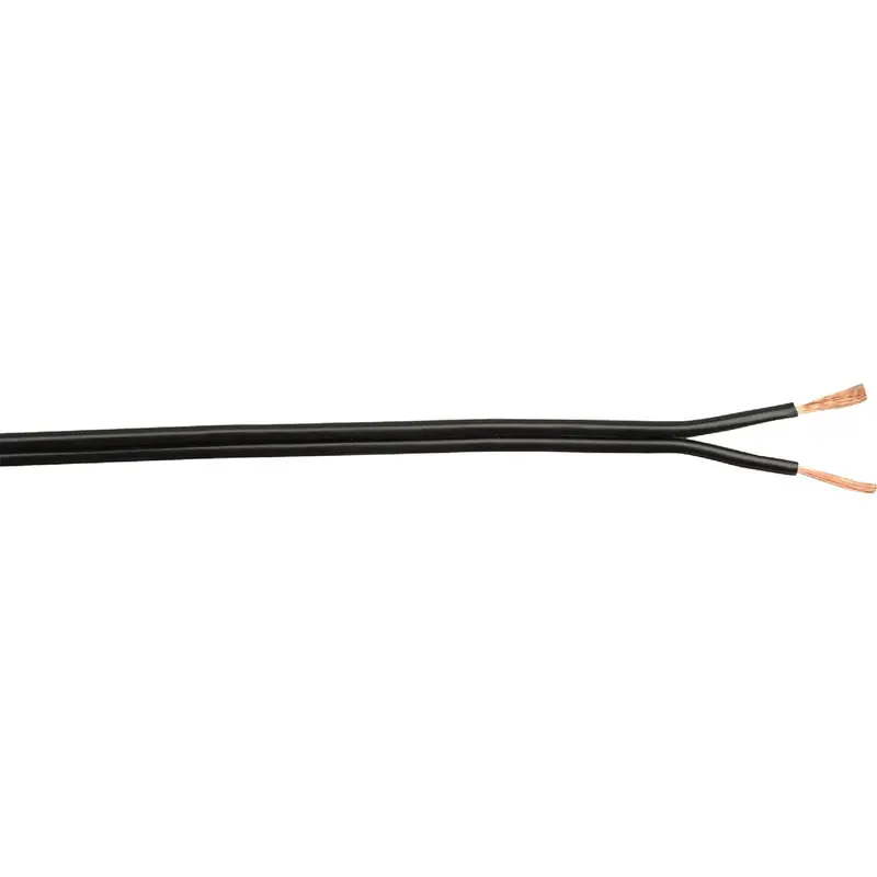 Coleman Cable Lamp Cord – 18/2 Gauge Black, 250-Foot Roll 1