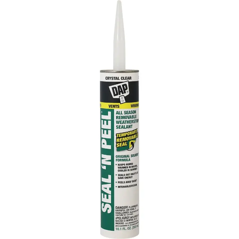 Dap Seal 'N Peel – Removable 10.1 Oz Weatherstrip Sealant 1