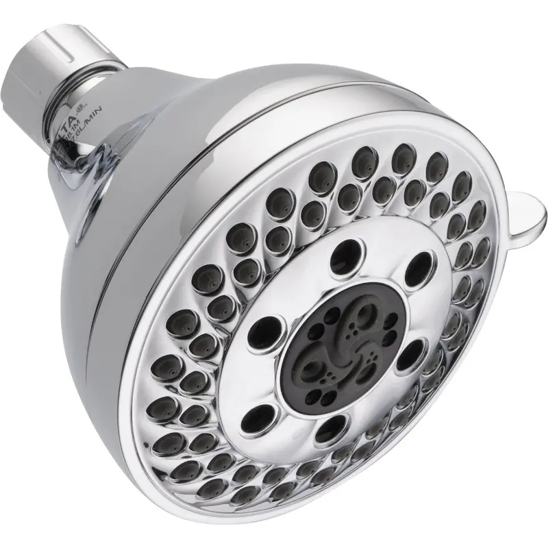 Delta H2Okinetic Fixed Showerhead – 5 Spray Settings, 1.8 Gpm, Chrome Finish 1