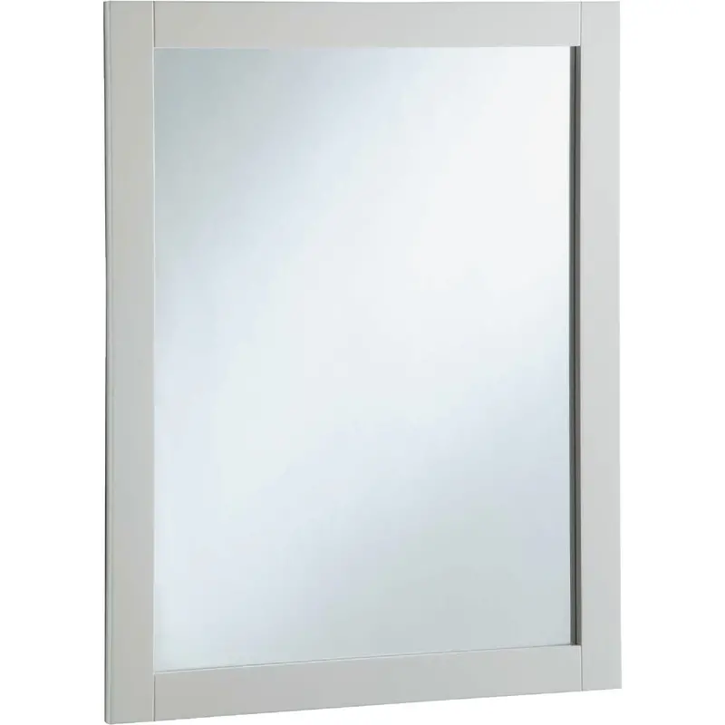 Design House Shorewood Vanity Mirror – 24X30 Inch White Frame 1