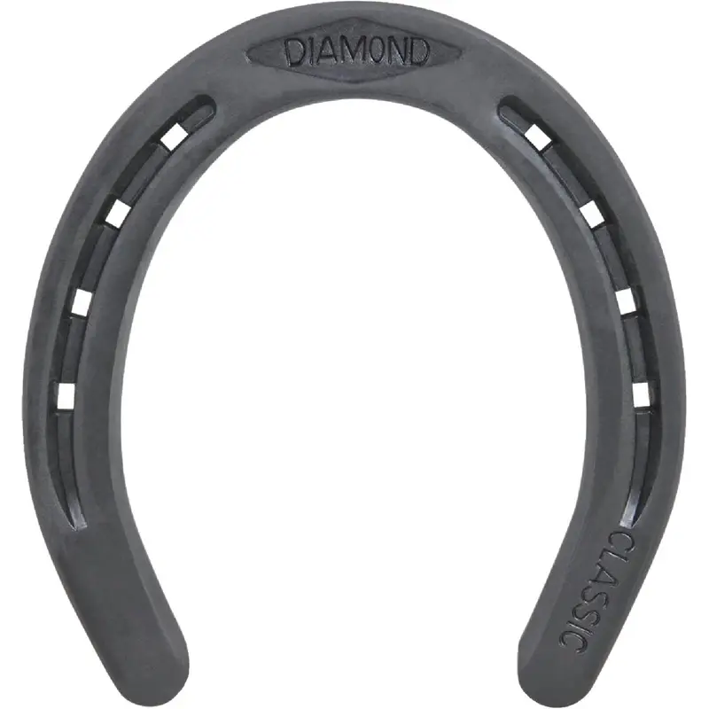 Diamond Classic Horseshoes – Plain Front & Hind, 4-1/2-Inch Height, 20-Pair Pack 1
