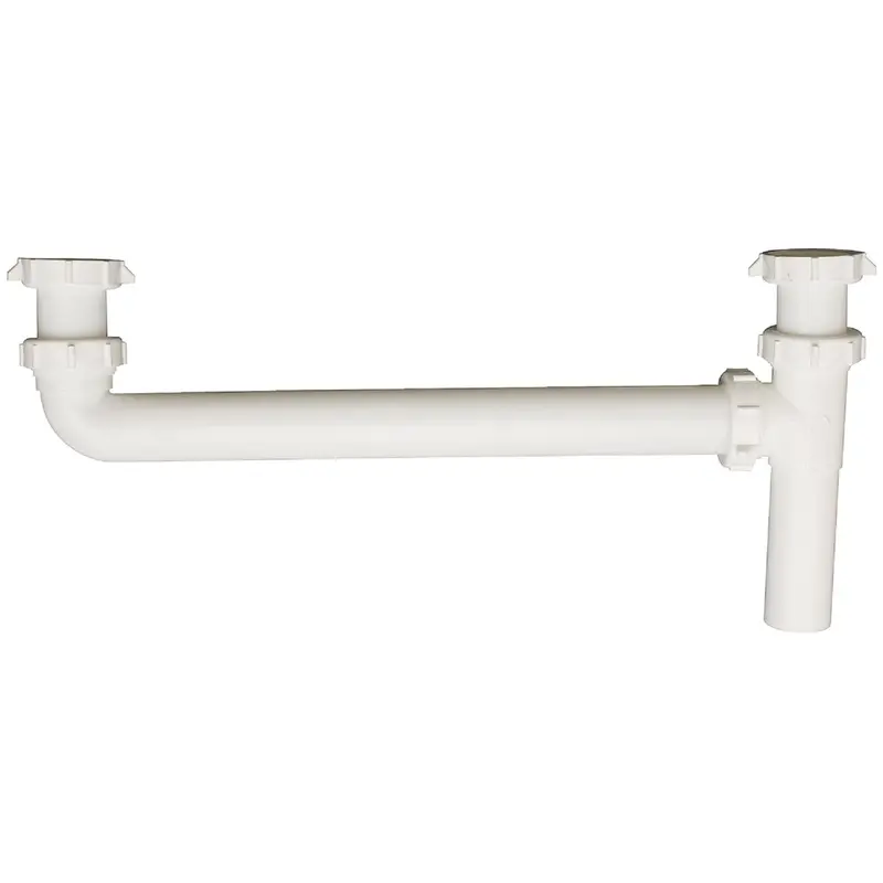 Do It 1-1/2-Inch X 16-Inch White Plastic End Outlet Waste Fitting 1