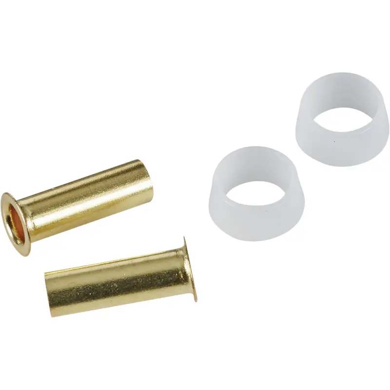 Do It 1/4-Inch Brass Compression Insert Fitting – Pack Of Two 1
