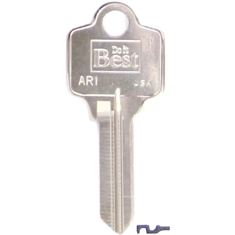 Do It Best Arrow Nickel-Plated House Keys – 10-Pack (Ar1 Model) 1