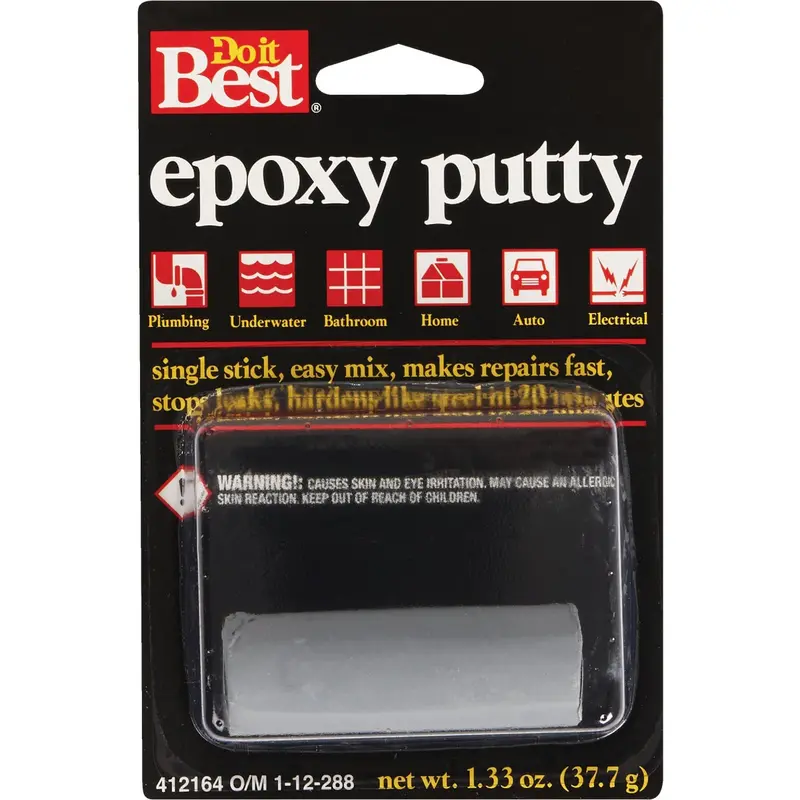 Do It Best Epoxy Putty – 1.3-Ounce Two-Part Repair Compound 1