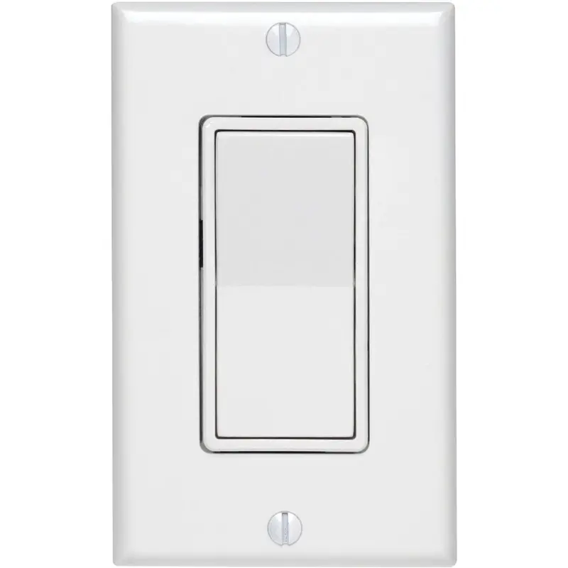 Do It Best Residential 15-Amp Single-Pole Rocker Switch – White Finish 1