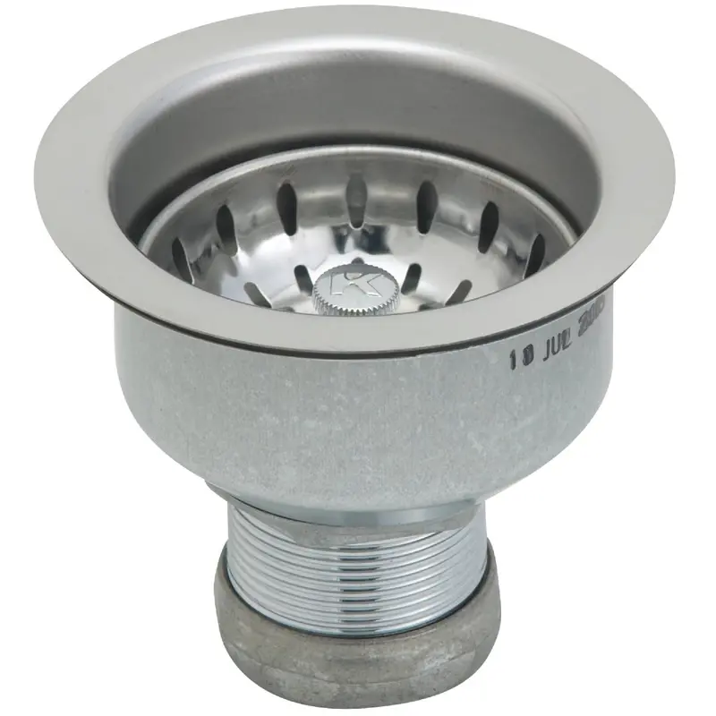 Do It Stainless Steel Basket Strainer – 3-1/2" Long Shank, Complete Assembly 1