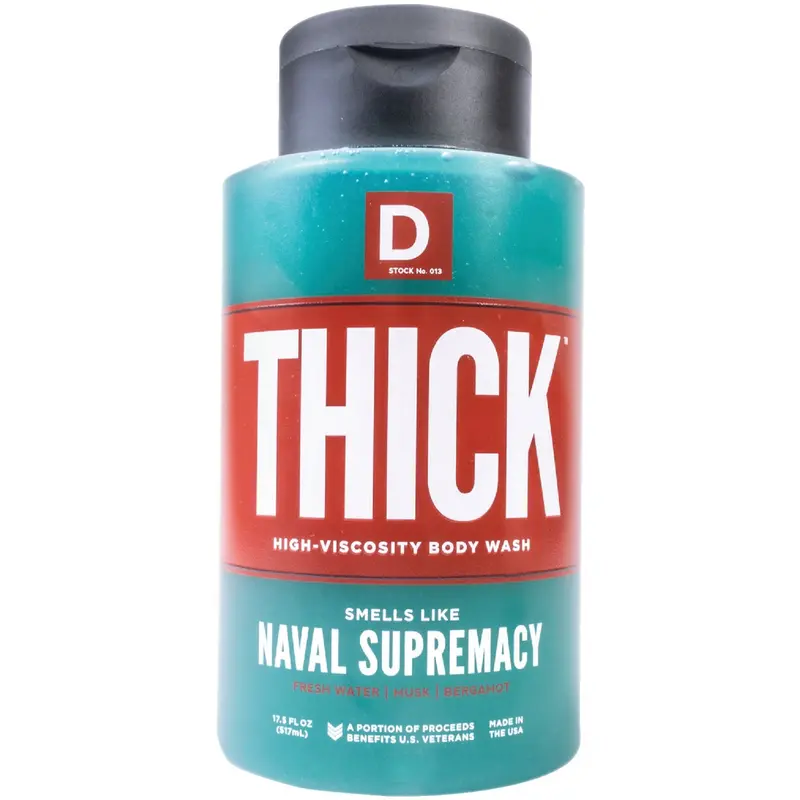 Duke Cannon Naval Supremacy Shower Wash – 17.5-Ounce Thick Liquid Formula 1