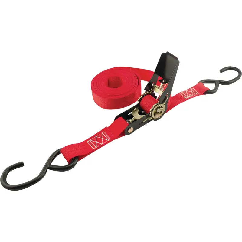 Erickson Light-Duty Ratchet Strap – 1 In × 15 Ft, 500 Lb Working Load Limit 1